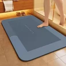 Tapete Banheiro Super Antiderrapante Absorvente de Secagem Rápida Para Banheiro/Cozinha