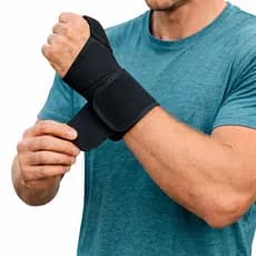 Munhequeira Compressão Ajustável Academia Musculação Crossfit Esporte Suporte Punho Alivia