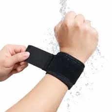 Munhequeira Ajustável Compressão Pulso Academia Musculação Crossfit Treino Suporte Resistente