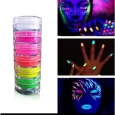 PO NEON 6 FRASCOS FLORESCENTE