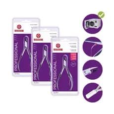 Kit 3 (Três) Alicates Cutícula 777 Pro-Inox, Mundial S/A