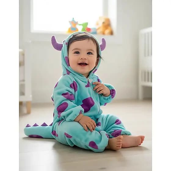 Macacão Pijama Kigurumi Infantil Inverno Bichinhos Fantasia Soft Plush Menino Menina