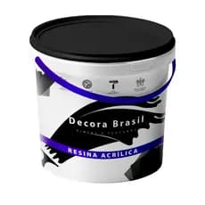 Super Resina Incolor Acrílica 1kg 5kg Qualidade Para Paredes Externas Internas Resistente Decora