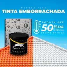 Tinta Emborrachada Manta Liquida Microfissuras impermeabilizante 3,6L Parede Interna e Externa