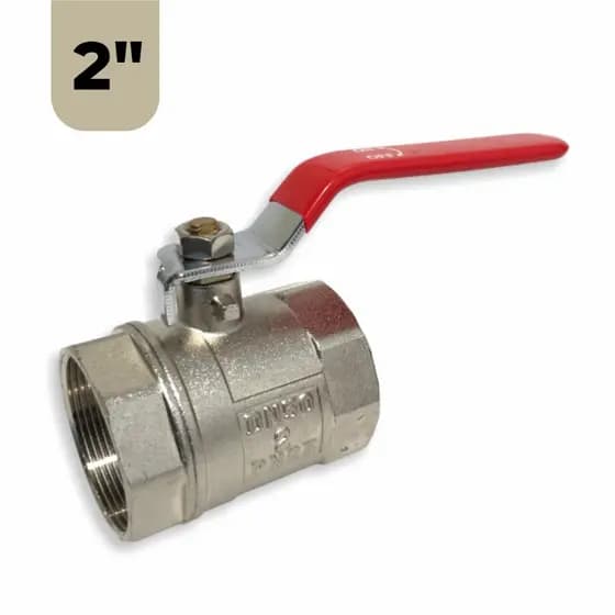 Registro De Esfera Metal 2 Polegadas Maxforte Brazhu