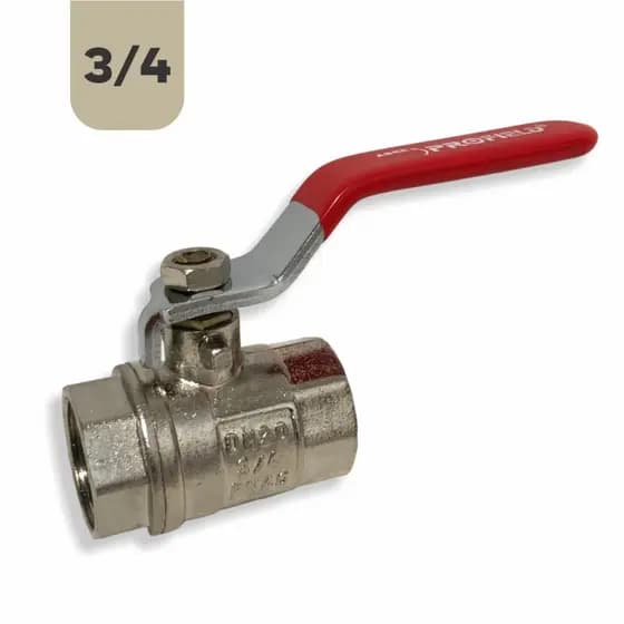 Registro De Esfera Metal 3/4 Polegada Maxforte Brazhu