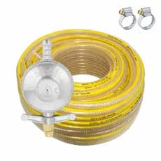 Regulador de Gás Vinigás + Mangueira Multiuso 1.25m + 2 abraçadeiras