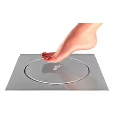 Ralo Click Inteligente Em Inox 10x10 Cm
