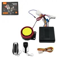 Kit Com 2 Controles Remotos Alarme Ignição Antifurto Para Moto