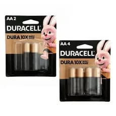 DURACELL Tradicional aa Com 2 Unidades E 4 Unidades