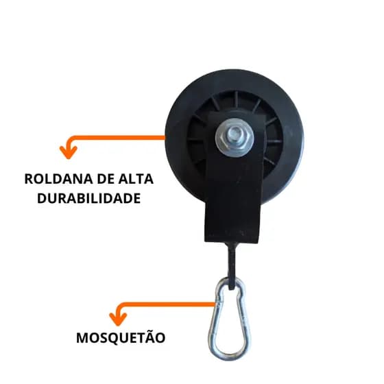 Polia Central para Mono Crossover Treino Academia Musculação