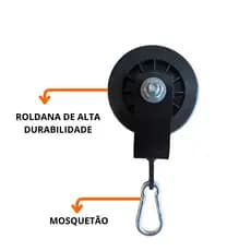 Polia Central para Mono Crossover Treino Academia Musculação