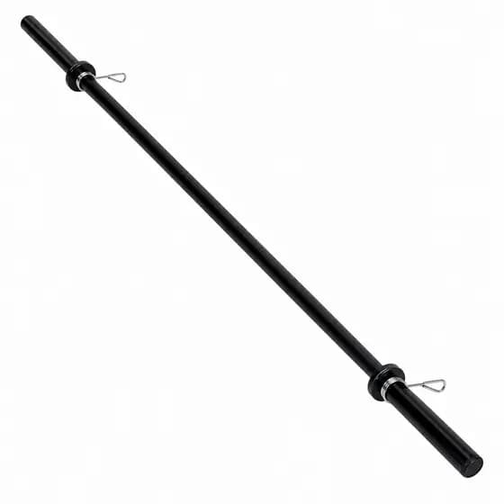 Barra 120cm Oca Pump + Presilhas Treino Academia Residencial Suporta 60kg Resistência