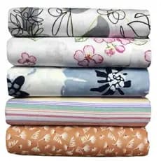 Kit Com 5 Lençóis com Elástico Casal Sortido – Envio Rápido e Estampas Linda