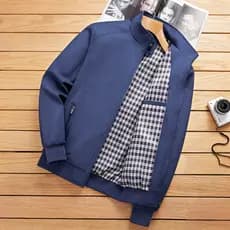 Jaqueta masculina de negócios Casual gola jaqueta tamanho grande solto pai usar Top