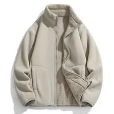 Jaqueta de lã de cordeiro jaqueta de lã dupla face masculina feminina estilo lã Oli jaqueta de lã masculina