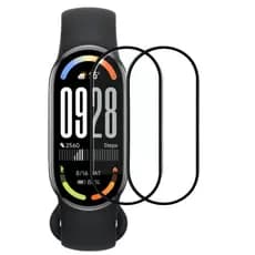 2 Películas 3D Para Xiaomi Mi Band 10 Proteção Total Anti Risco Alta Resistência Tela Smartwatch