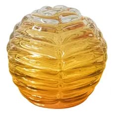 Vaso De Vidro Murano Sala Estar Jantar Moderno Centro de Mesa Banheiro Lavabo Color Torcello  Promo