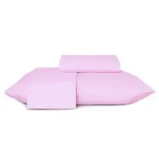 Kit Lençol QUEEN 3 Peças Percal 200 Fios 100% algodão com Elástico altura 40cm - Linha Jogo Lençol
