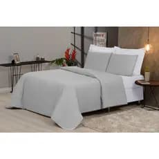 Capa De Edredom Avulsa Casal / Queen Duvet com Zíper 400 Fios Luxo