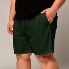 Short Bermuda TacTel Com Elastano Masculino Em Várias Cores Tamanho Plus Size