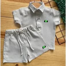 CONJUNTO de LINHO MAURICINHO BLOGUEIRO INFANTIL MENINO
