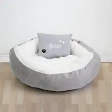 Caminha Pet P Sherpa Aconchegante | Cama para Cachorro e Gato | Personalizado com o nome | MG
