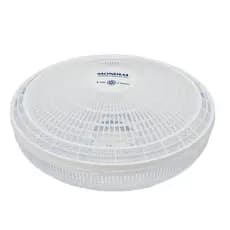 Conjunto de Grade Traseira e Dianteira do Ventilador Mondial VSP-40 na cor Branca 40 cm