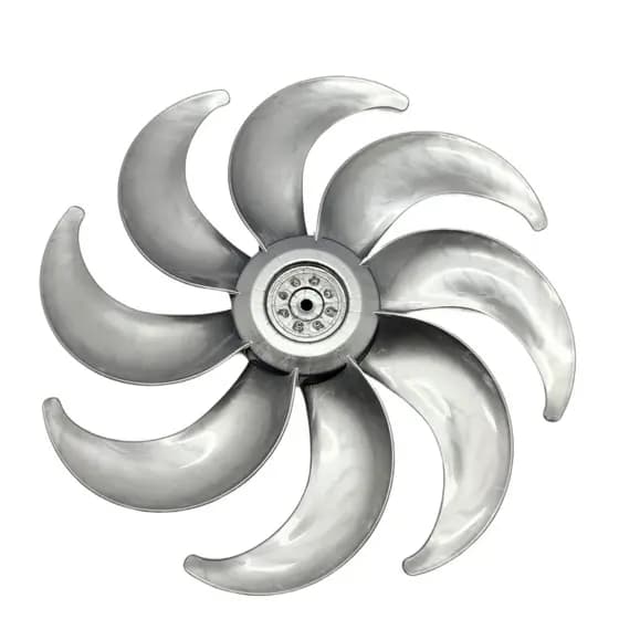 Hélice do Ventilador 40cm 8 Pás Cinza Prata Mondial Orginal