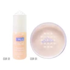 KIT BASE ANTIACNE + PÓ SOLTO ANTIACNE MISS LARY