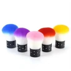 mini espanador de pó para unhas pompom acrigel