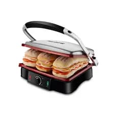 Press Grill Mondial PG-02 1800W Inox Abertura 180° Alta Potência