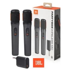 Microfone JBL Karaokê PartyBox Sem Fio Wireless Alta Qualidade Original