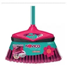 Vassoura Noviça Rosa Original