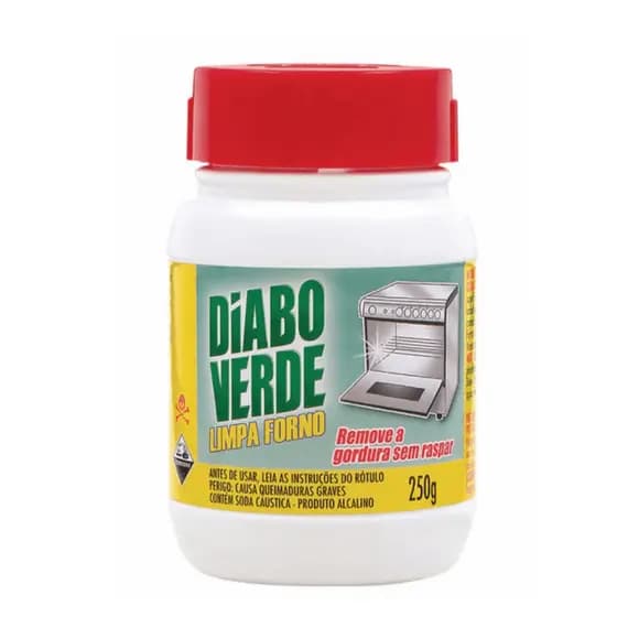 Diabo Verde Limpa Forno 250g