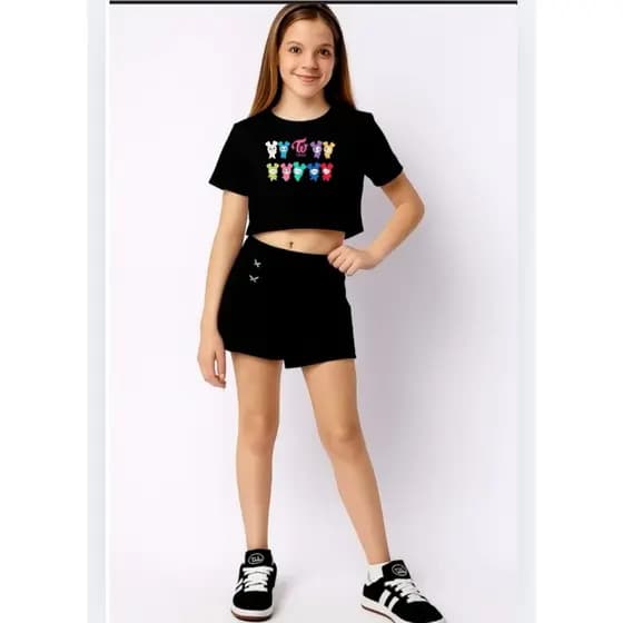 CROPPED TWICE INFATIL/JUVENIL