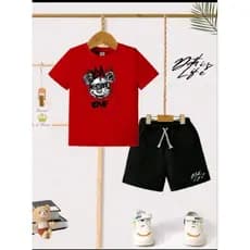 conjuntos infantil e juvenil Mickey camiseta + short Premium