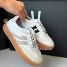 Tênis Feminino Casual Vizzano Platform Retro Moda