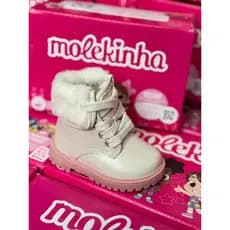 Botinha Infantil Menina Molekinha á Pronta Entrega