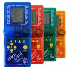 Super Mini Game Brinck Game Portátil Jogos Infantil SOLIDO e TRANSPARENTE