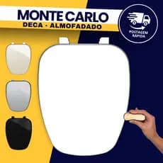 Tampa Assento Para Vaso Sanitário Almofadado Monte Carlo Turim Deca Venice Belize Durín