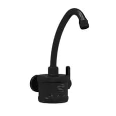 Torneira Elétrica Plus Bica Alta Parede Para Cozinha Preto 4 Temperaturas 4800W/127V Durín