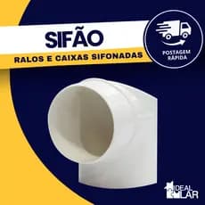 Sifão Sifonagem Copinho Para Ralo Caixa Sifonada Durín