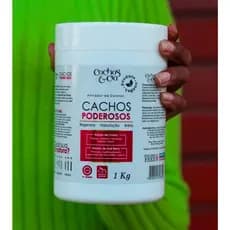 Cachos e Cia - Ativador e Modelador de Cachos Extrato de Caviar e Goji Berry 1kg