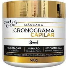 Cachos e Cia Cronograma Capilar Máscara 3 em 1 500g