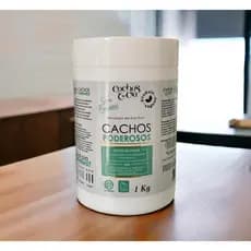 Cachos e Cia - Ativador e Modelador de Cachos Sem Perfume Extrato de Hortelã e Mel 1kg