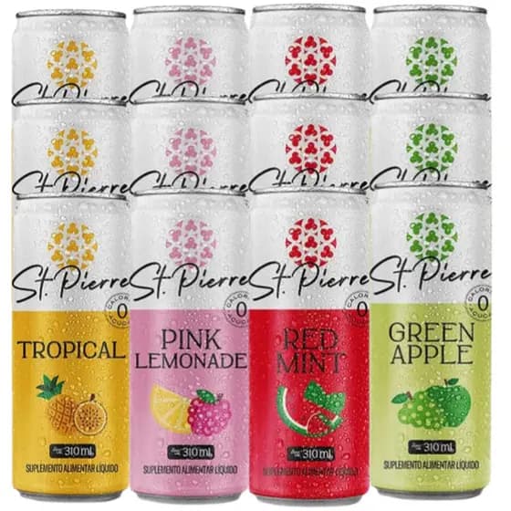 St. Pierre Água Tônica Deliciosa Zero Açúcar Pack 12x310ml