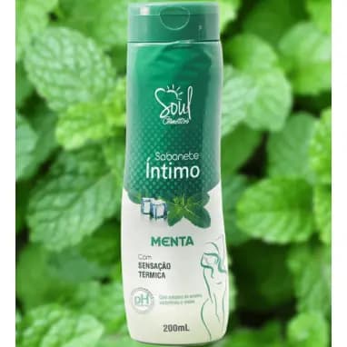 Sabonete Íntimo Soul de Menta Fresh Natural Conforto Refrescante Total- 200 ml