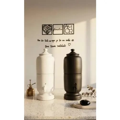 FILTROS BRANCO ARTICO E PRETO BLACKOUT 5 LITROS TOTAL, ENVIO RAPIDO C/TAMPA EM BARRO COMPLETO