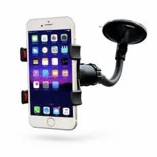 Suporte de Celular Para Carro Veicular com Ventosa Forte para Vidro Universal